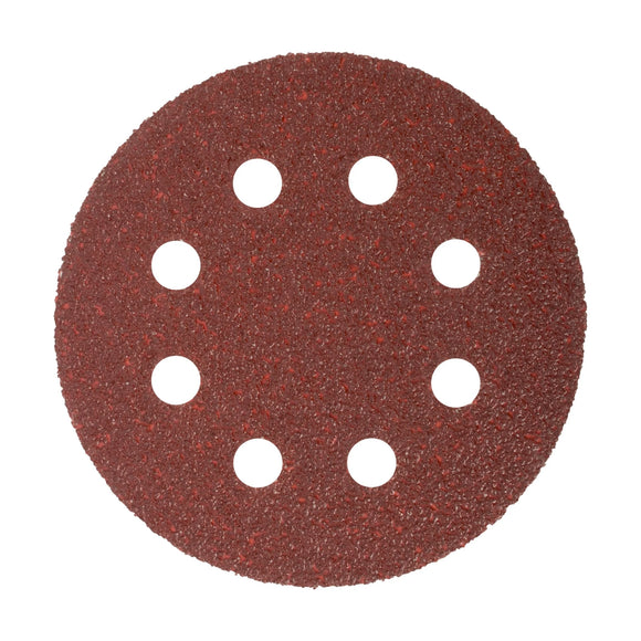 Tork Craft Sanding Disc 115mm 40 Grit With Holes 10 Pack Hook And Loop - image 01