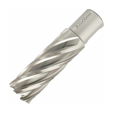 Tork Craft Annular Hole Cutter HSS 22 X 55mm Weld Shank 19.05mm - image 01