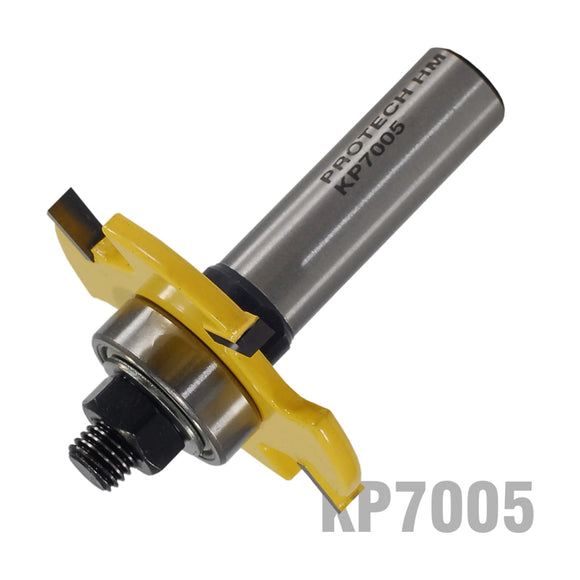 Pro-Tech 4mm 4 Lip Biscuit Groove Router Bit 1/2" Shank - image 01