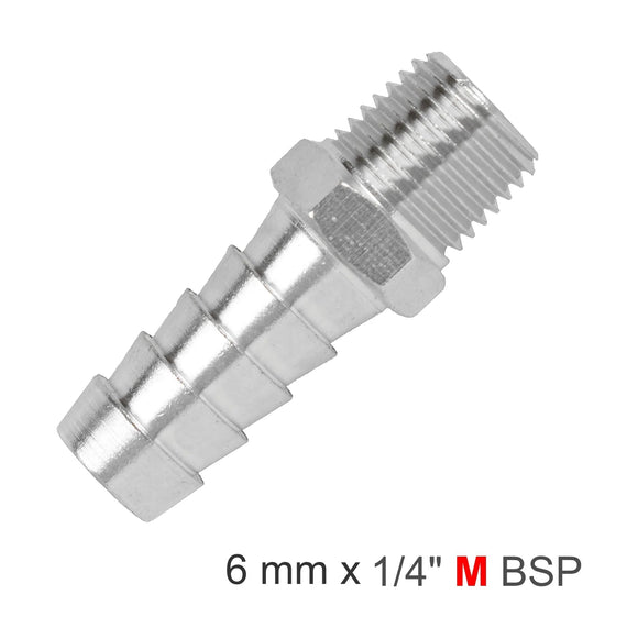 AirCraft Hosetail 1/4" ftm X 6mm Bulk - image 01