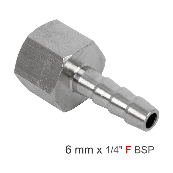 AirCraft Hosetail 1/4'F X 6mmBulk - image 01