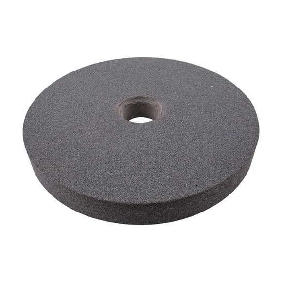 Tork Craft Grinding Wheel 200x25x32mm Bore Fine 60 Grit with Bushes For Bench Grinder - image 01