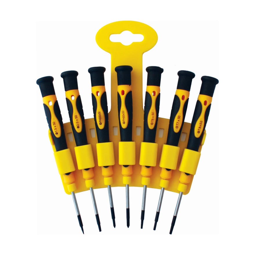 Tork Craft 7pc Precision Screwdriver Set - image 01