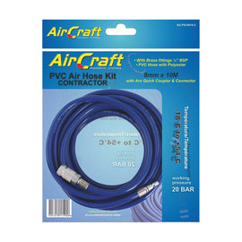 AirCraft PVC Hose 8mmX 10M With ARO Quick Coupler & Connector - image 01