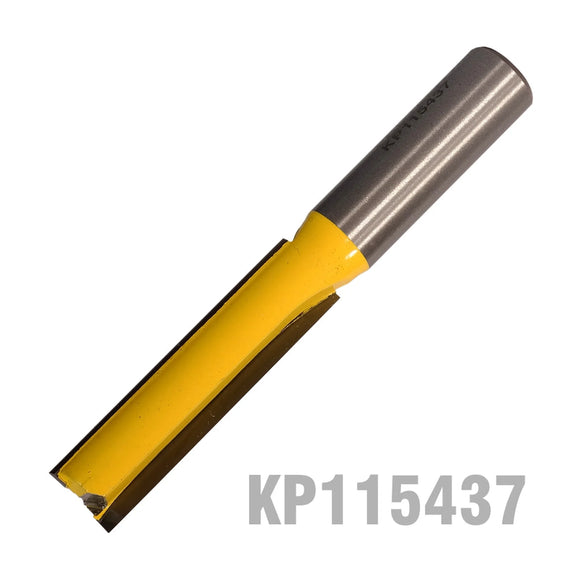 Pro-Tech Straight Router Bit 1/2'(12.7mm) x 2'(50.8mm) Cut 2 Flute With Bottom Cut 1/2' - image 01