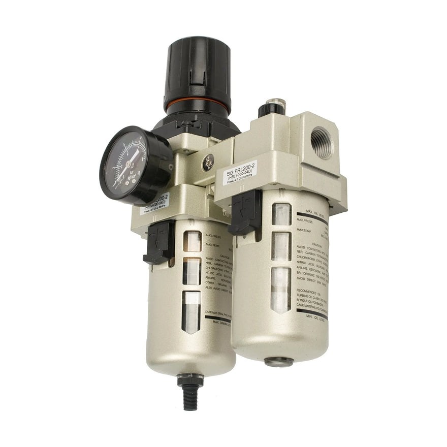 AirCraft Filter / Regulator / Lubricator 1/2' With Auto Drain (Hec4010-04D) - image 01