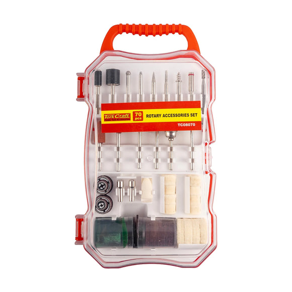 Tork Craft Mini Rotary Accessory Set 70pc - image 01