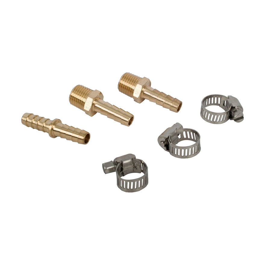 AirCraft Hose Repair Kit 8mmWith Double Union And Hose Clips - image 01