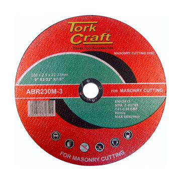 Tork Craft Cutting Disc Masonry 230 X 2.5 X 22.22mm - image 01