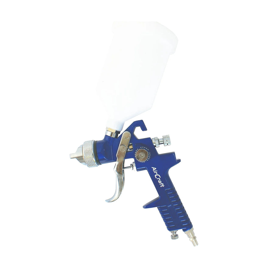 AirCraft Spray Gun HVLP 2.0mm Nozzle 600cc Plastic Cup - image 01