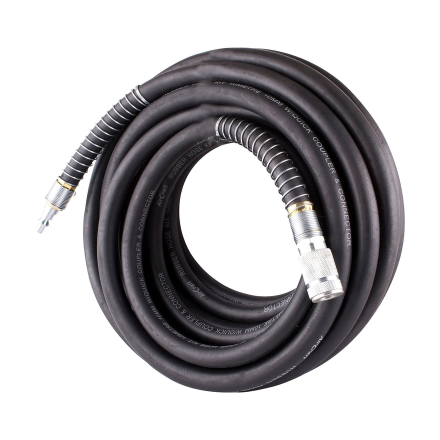 AirCraft Rubber Hose Kit 8mmX 10M W/ARO Coupler - image 01