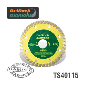 Delrock Diamond Blade 115mm Turbo - image 01