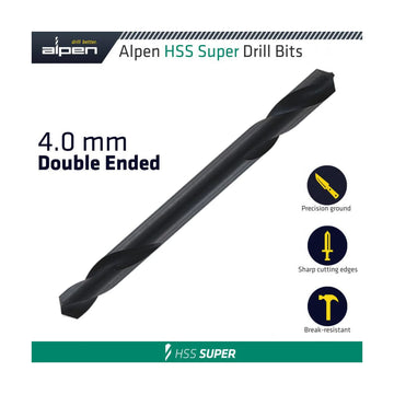 Alpen HSS Super Drill Bit Double Ended 4.0mm 1/Pack - image 01