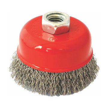 Tork Craft Wire Cup Brush 75 X M14 Crimped Stainless Steel TCW - image 01