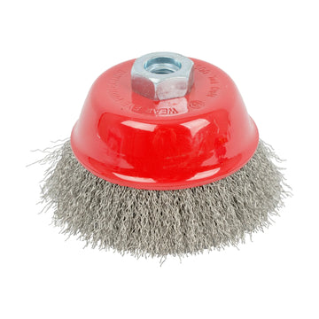 Tork Craft Wire Cup Brush 100 X M14 Crimped Stainless Steel TCW - image 01