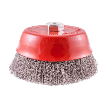 Tork Craft Wire Cup Brush 150 X M14 Crimped Stainless Steel TCW - image 01