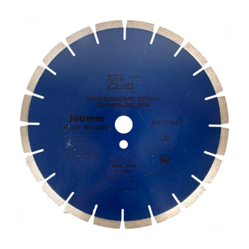 Tork Craft Dia. Blade 300x12x25.4mm Gen. Purp. Laser Welded Segmented - image 01