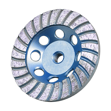Tork Craft Diamond Cup Wheel 115mm X M14 Turbo Laser Welded Industrial - image 01