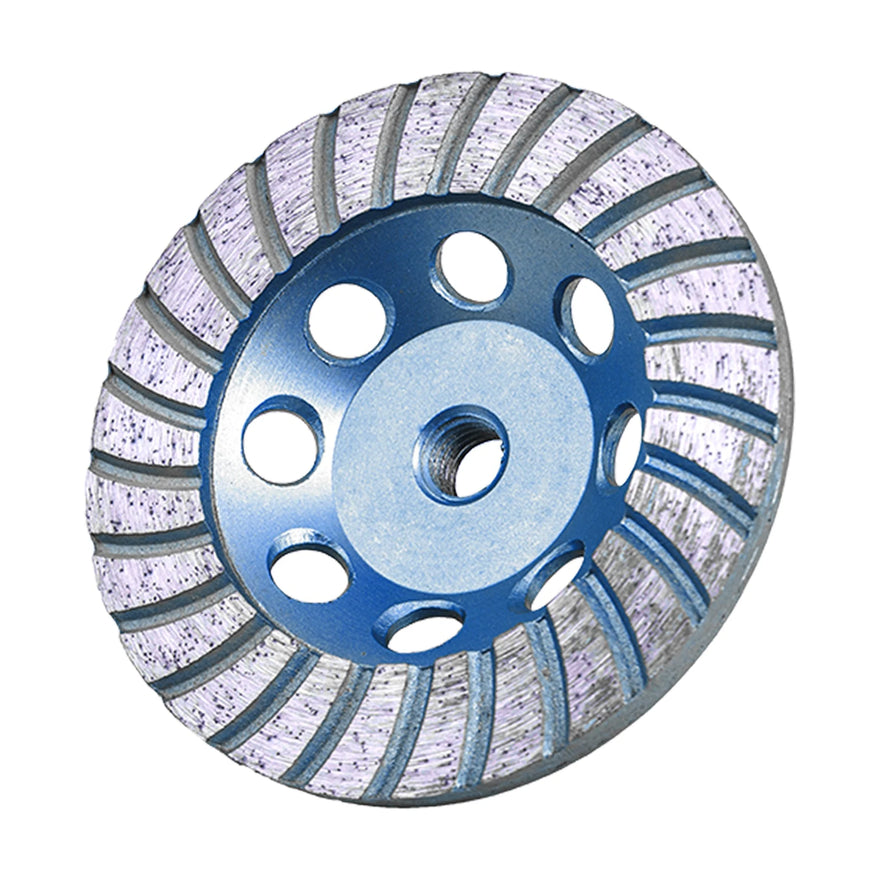 Tork Craft Diamond Cup Wheel 115mm X M14 Turbo Laser Welded Industrial - image 01