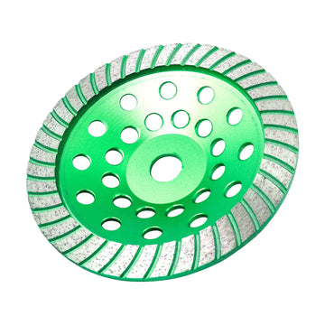 Tork Craft Diamond Cup Wheel 180mm X 22.23mm Turbo Cold Pressed Contractor - image 01