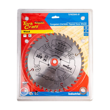 Tork Craft Blade TCT 230 X 40t 30/1/20 ATB Positive Profesional Industrial - image 01