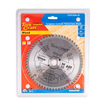Tork Craft Blade TCT 185 X 60t 20/16 ATB Positive Profesional Industrial - image 01