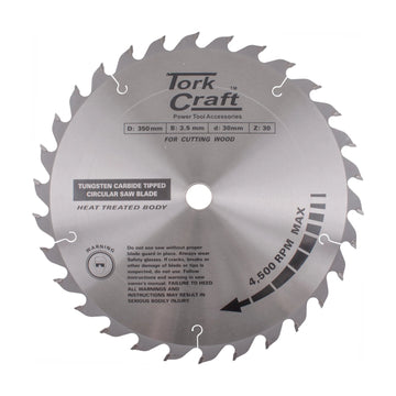 Tork Craft Blade TCT 350 X 30t 30/1 Profesional Industrial - image 01