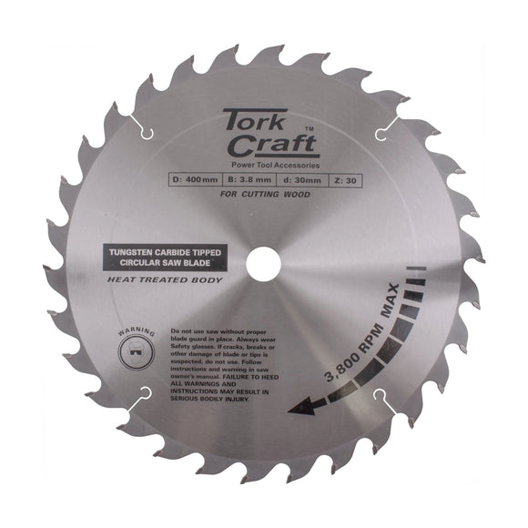 Tork Craft Blade TCT 400 X 30t 30/1 Profesional Industrial - image 01