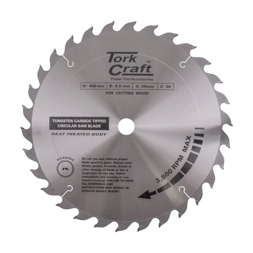 Tork Craft Blade TCT 400 X 30t 30/1 Profesional Industrial - image 01