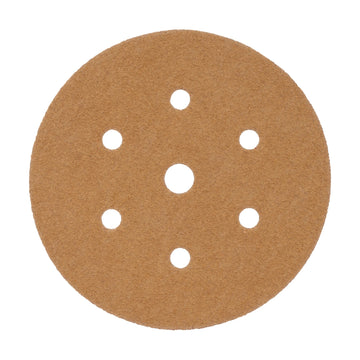 Tork Craft Gold Disc 40 Grit 150mm X 6+1 Holes Hook And Loop (50 Pieces) - image 01