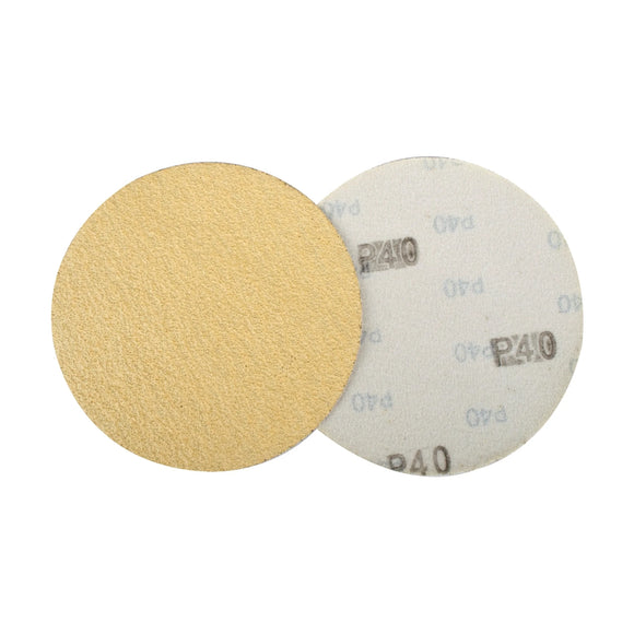 Tork Craft Gold Disc 40 Grit 150mm Without Hole Hook And Loop (50 Pieces) - image 01