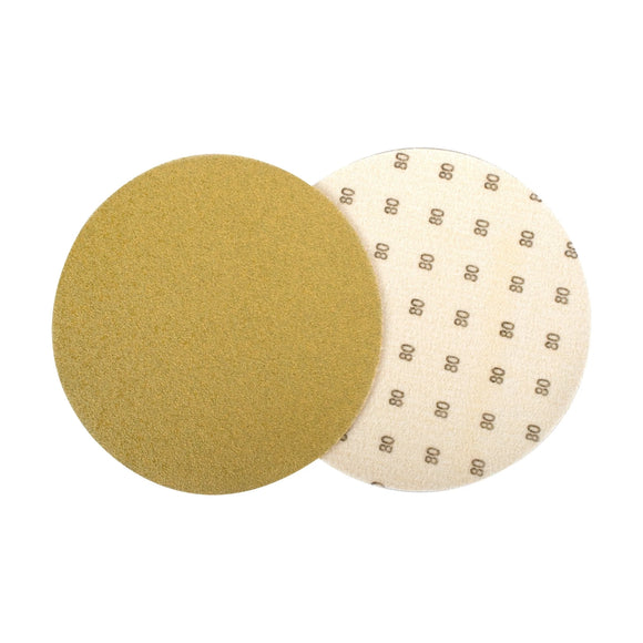 Tork Craft Gold Disc 80 Grit 150mm Without Hole Hook And Loop (50 Pieces) - image 01