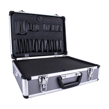Tork Craft Aluminium Case 45.5 X 33 X 15.2 With 5 X Dividers And Foam Inserts - image 01