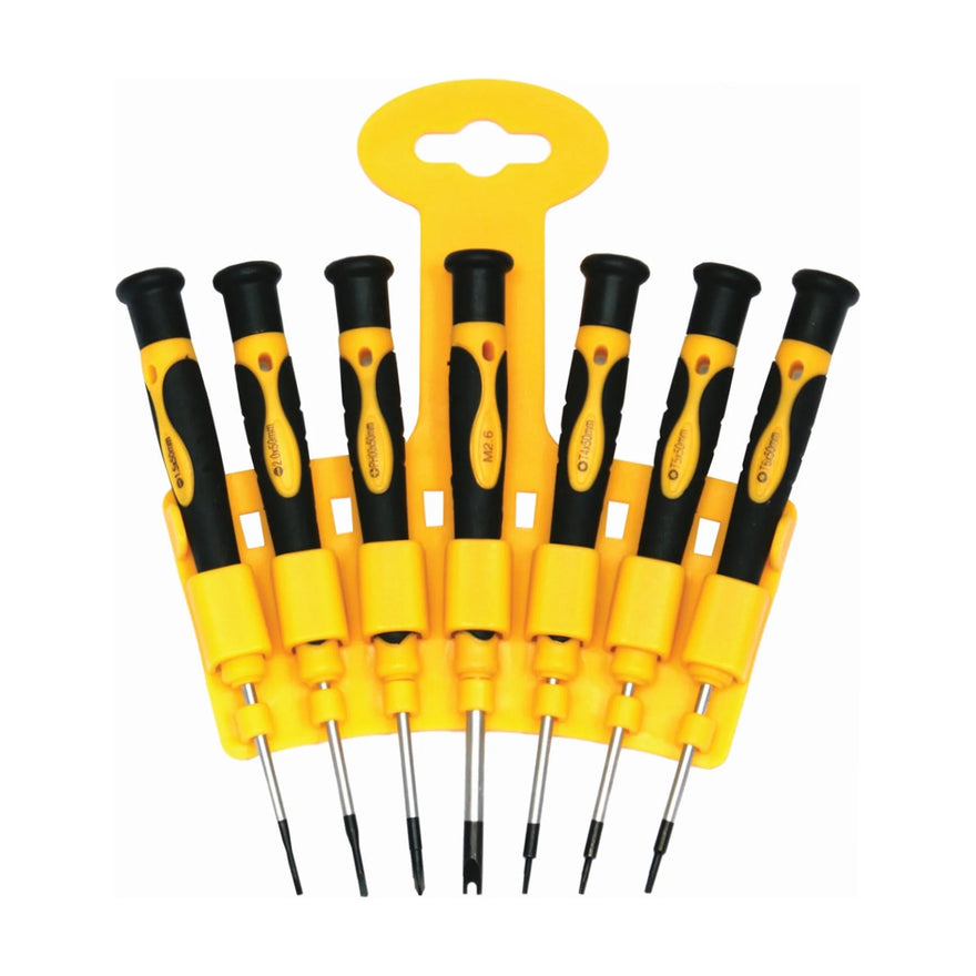 Tork Craft 7pc Precision Screwdriver Set For Cell Phone - image 01