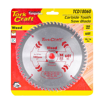 Tork Craft Blade TCT 180 X 60t 20/16 General Purpose Combination - image 01