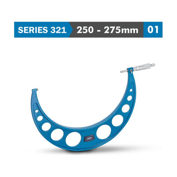 Accud Outside Micrometer 250-275mm 0.009mm Accuracy 0.01mm Graduation - image 01