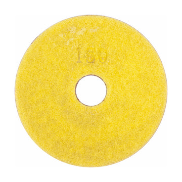 Tork Craft 100mm Diamond Wet Polishing Pad 150 Grit Yellow - image 01