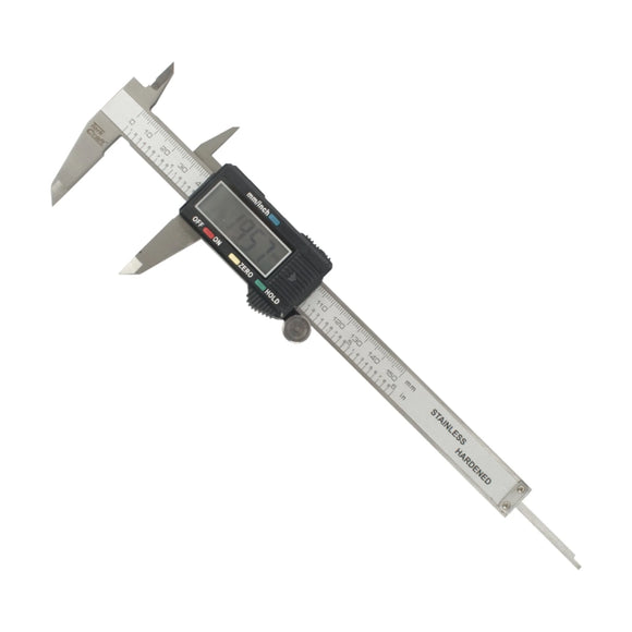 Tork Craft Vernier Digital 150mm Memory Hold Stainless Steel 0.01mm Acc. Metric / Inch - image 01