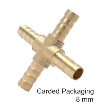 AirCraft 4 Way Hose Connector 8mm1Pce Blister - image 01