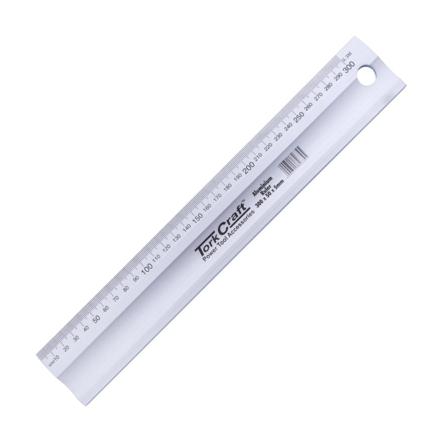 Tork Craft Aluminium Straight Edge Ruler Type B 300x50x5.0mm - image 01