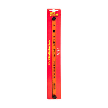 Tork Craft 2pc Hacksaw Blade Bi-metal 14tx300 Hanging Card - image 01