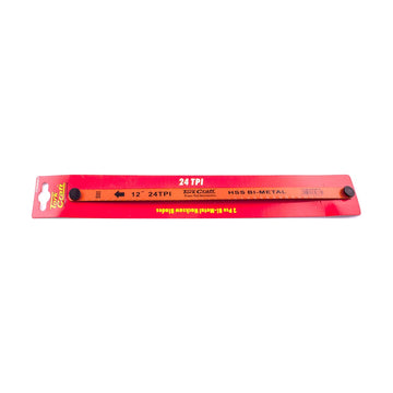Tork Craft 2pc Hacksaw Blade Bi-metal 24tx300 Hanging Card - image 01