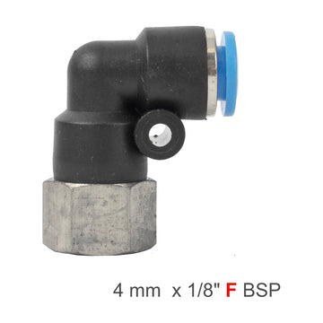 AirCraft PU Hose Fitting Elbow 4mm-1/8 F - image 01