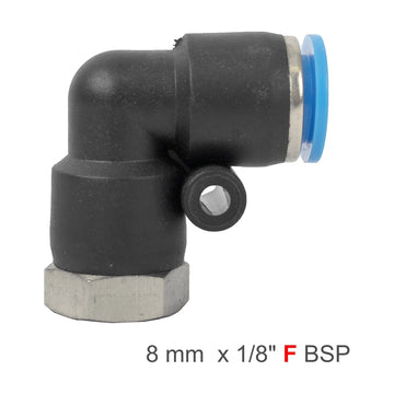 AirCraft PU Hose Fitting Elbow 8mm-1/8 F - image 01