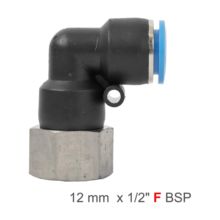 AirCraft PU Hose Fitting Elbow 12mm-1/2 F - image 01