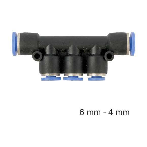 AirCraft PU Hose Fitting Manifold 6mm-4mm - image 01