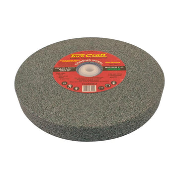 Tork Craft Grinding Wheel 200x25x32mm Green Coarse 36 Grit with Bushes For Bench Grinder - image 01