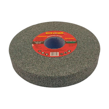Tork Craft Grinding Wheel 150x25x32mm Bore Coarse 36 Grit with Bushes for Bench Grinders Green - image 01