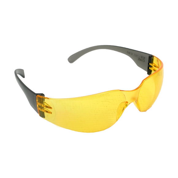 Tork Craft Safety Eyewear Glasses Yellow In POLy Bag - image 01