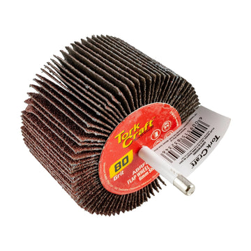 Tork Craft Flap Wheel 80 X 50 X 6mm Shaft 80 Grit Per Each - image 01